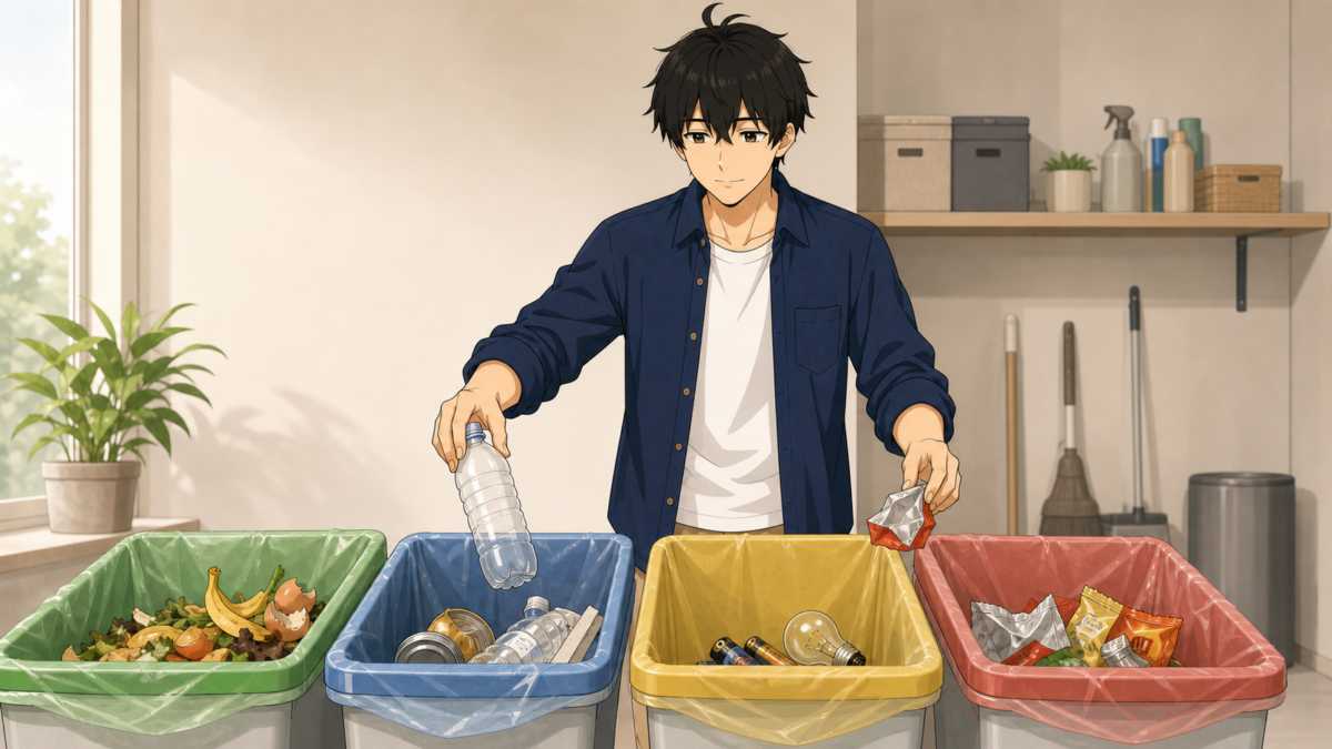 バンコクのごみ分別とBKK Waste Payの登録手順を確認するKENTAR